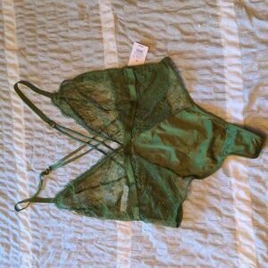 Size XL Green Lingerie, Never worn, Tags on it,